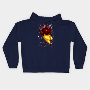 Meowgical Cat Unicorn v5 Kids Hoodie